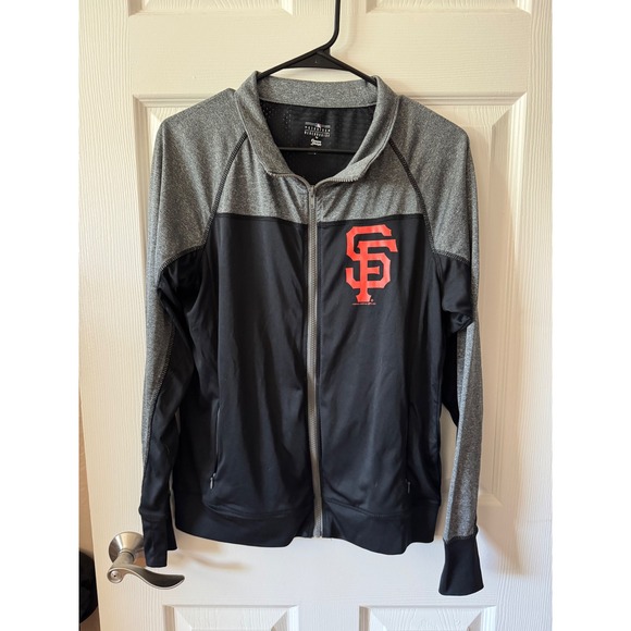 Genuine Merchandise SF Giants Full Zip Lightweight Jacket Size Medium - Picture 1 of 7